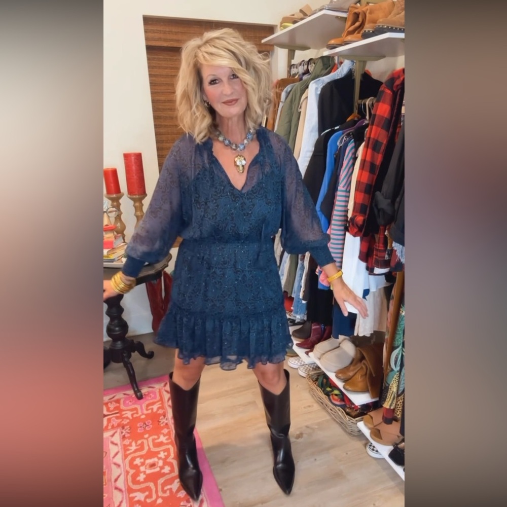 Lovestitch Navy Blue Mini Dress - Picture 5 of 16